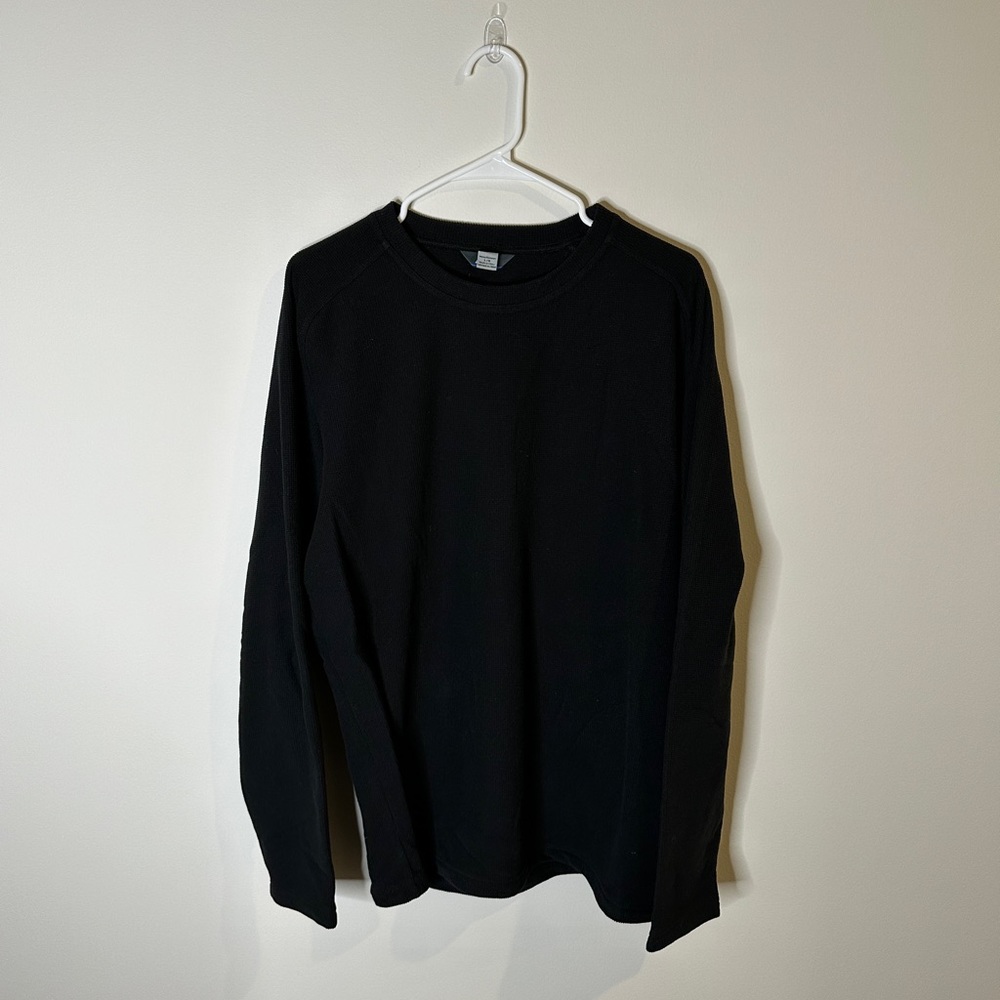 Men's Mountain Co-op Long Sleeve Waffle Shirt Size Large